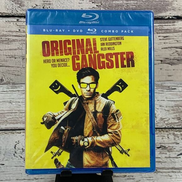 Original Gangster [Blu-ray DVD Combo Pack 2020] Steve Guttenberg‎ Sealed - Picture 1 of 4